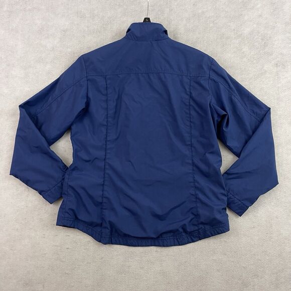 Nike Windbreaker Jacket Womens Size Small 4-6 Blue Full Zip Outdoor Athleisure - Picture 8 of 12